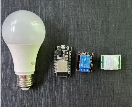 pir sensor with ac lamp